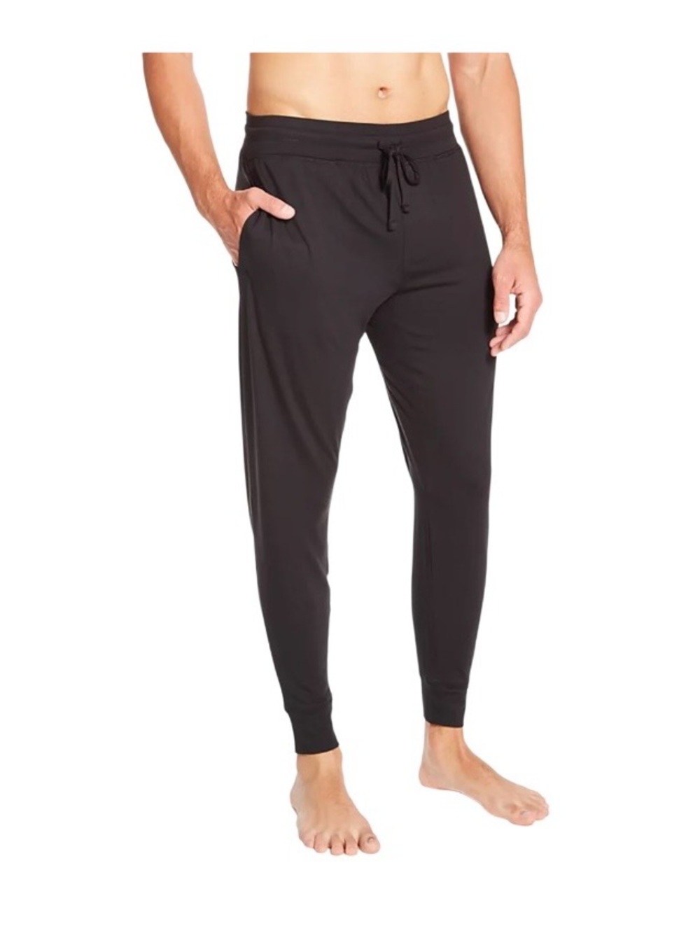 Tommy John Second Skin Lounge Jogger Pant Black